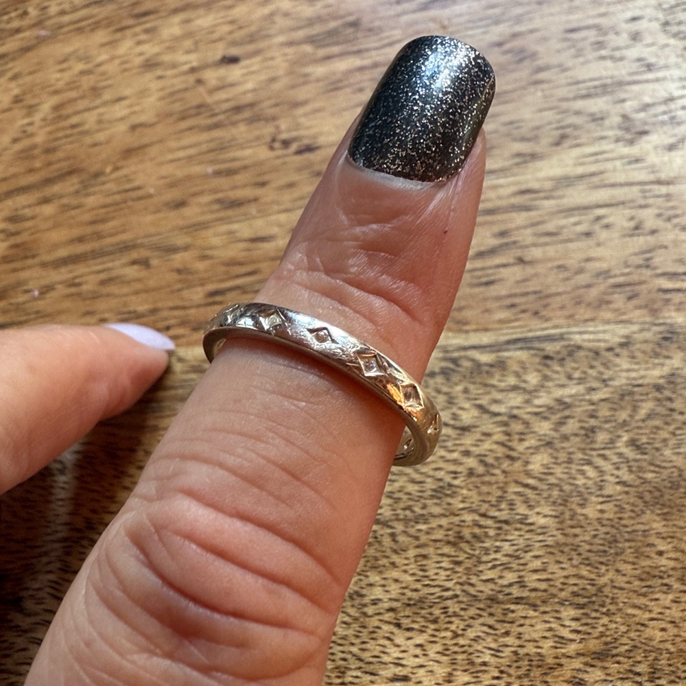 Chamilia .925 Band Swarovski NEW
